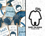 baby pajama cookie cutter