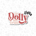 dolly parton cookie cutter in dolly we trust with stencil and stamp options