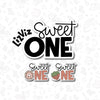 sweet one cookie cutter