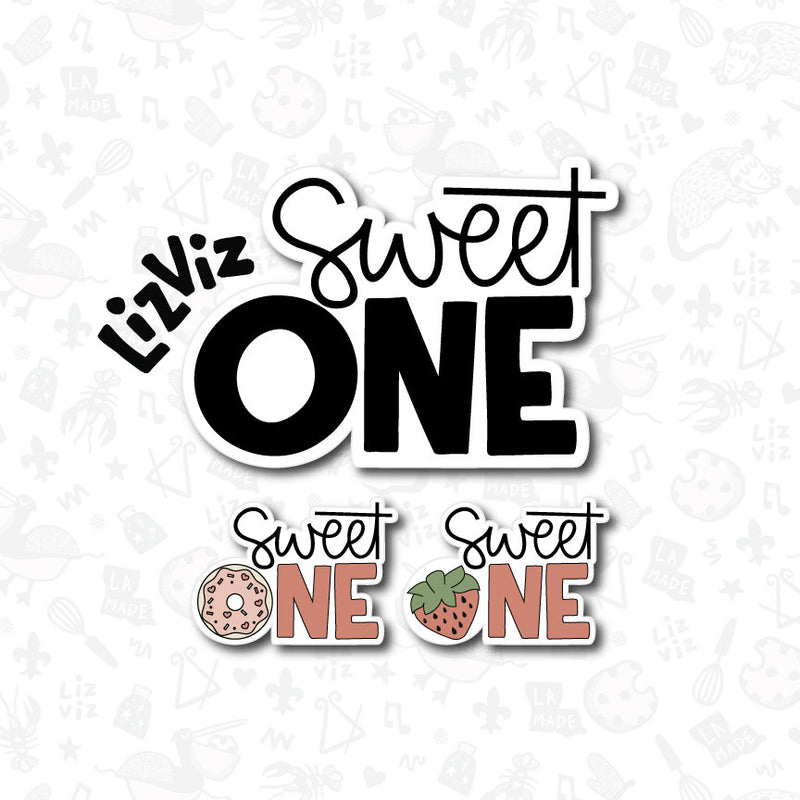 sweet one cookie cutter