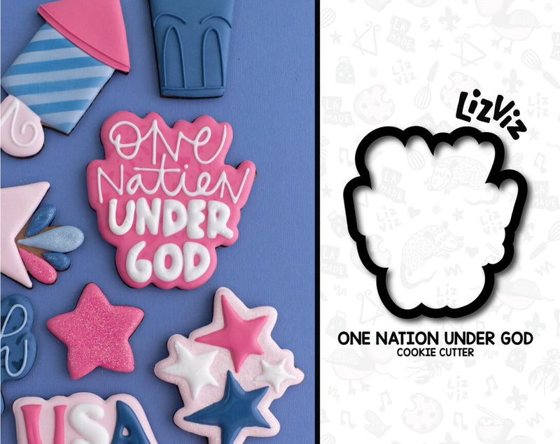 one nation under God cookie cutter