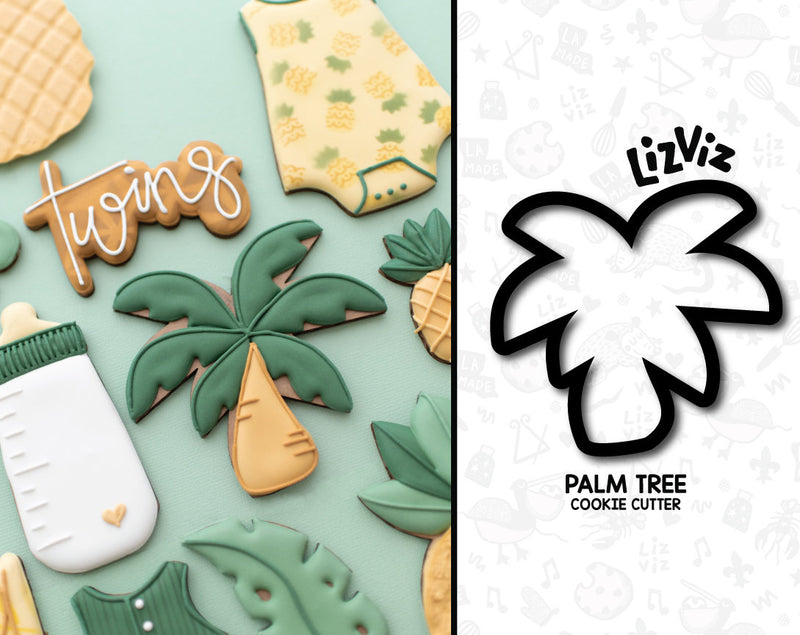 palm tree cookie cutter the big one summer cookie cutter