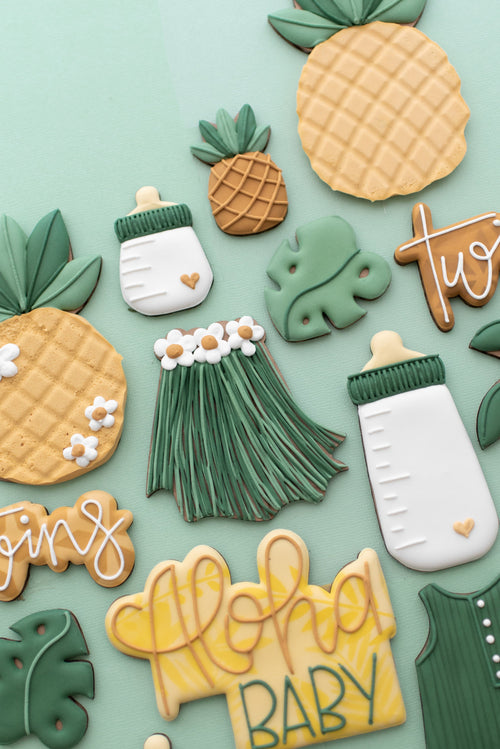 hula skirt cookie cutter grass skirt cookie cutter fondant cutter luau cookie cutter