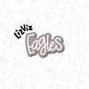 mascot word plaque cookie cutter eagles