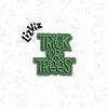 trick or trees cookie cutter with stencil or embosser option