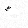 plaque cookie cutter samantha