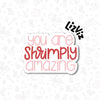 valentine cookie cutter you're shrimply amazing with stencil or embosser option PNG download available