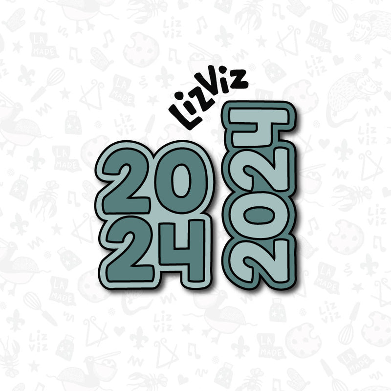 2024 Plaque Graduation Cookie Cutter LizViz