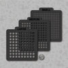 flower sprinkle stencil multiple size options
