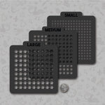 flower sprinkle stencil multiple size options