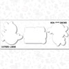 valentine cookie cutter set you're shrimply amazing with stencil or embosser option PNG download available