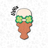 leprechaun cookie cutter with stencil or embosser option PNG download available 2024 design