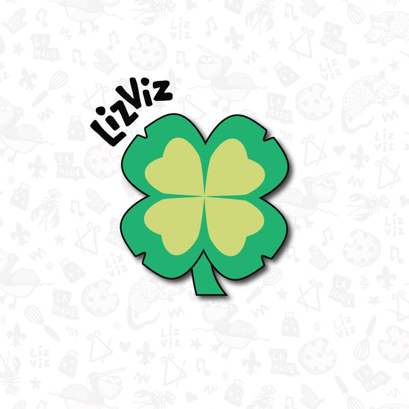 clover cookie cutter with PNG available 2024 design