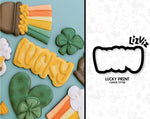 Lucky Cookie Cutter St. Patrick's Day Cookie Cutter 2023 design